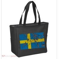 Sweden Stone Flag Tote Bag thumb 2