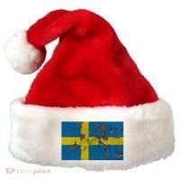 Sweden Stone Flag Santa Hat thumb 0