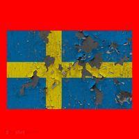 Sweden Stone Flag Santa Hat thumb 1