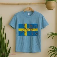 Sweden Stone Flag T-Shirt thumb 2