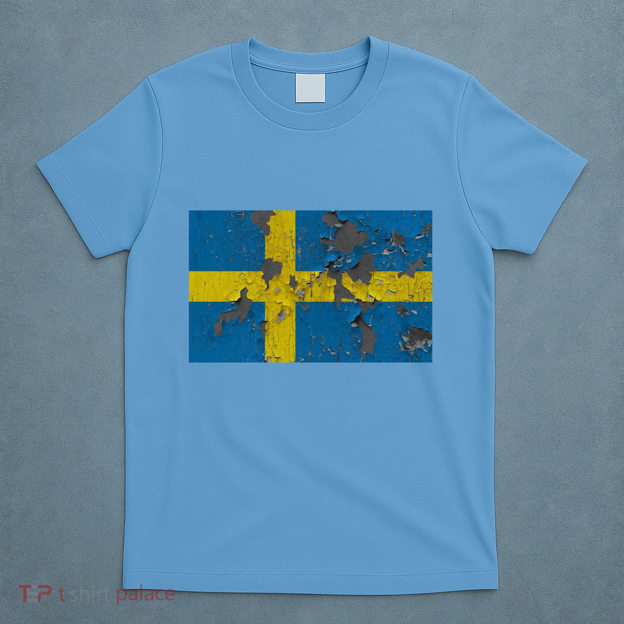 Sweden Stone Flag T-Shirt