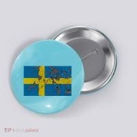 Sweden Stone Flag Button thumb 0