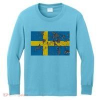 Sweden Stone Flag Kids Long Sleeve Shirt thumb 0