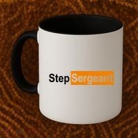 Step Sergeant Funny Military Coffee Mug thumb 2