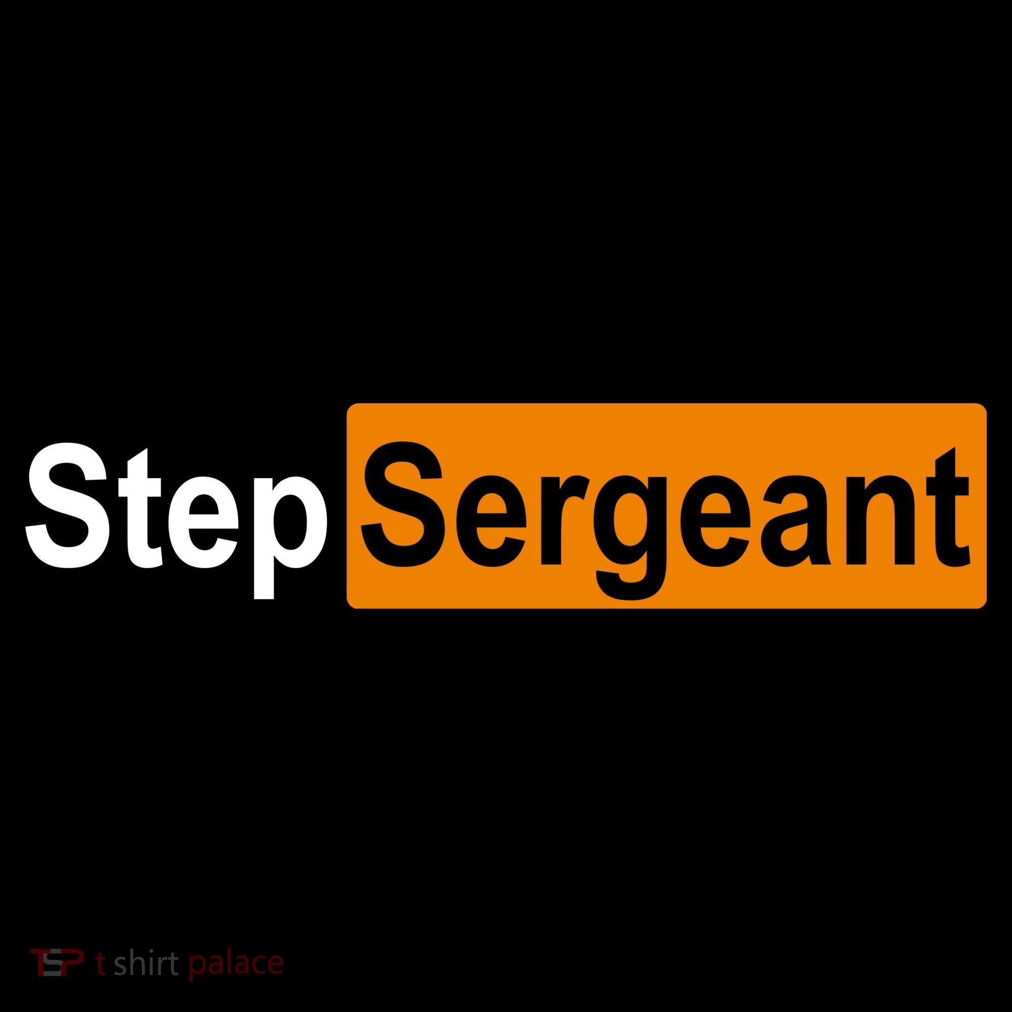 Step Sergeant Funny Military Women's Tank Top
