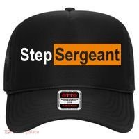 Step Sergeant Funny Military Hat thumb 0