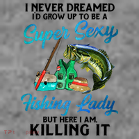 Super Sexy Fishing Lady Fish Lover Toddler Hoodie thumb 2