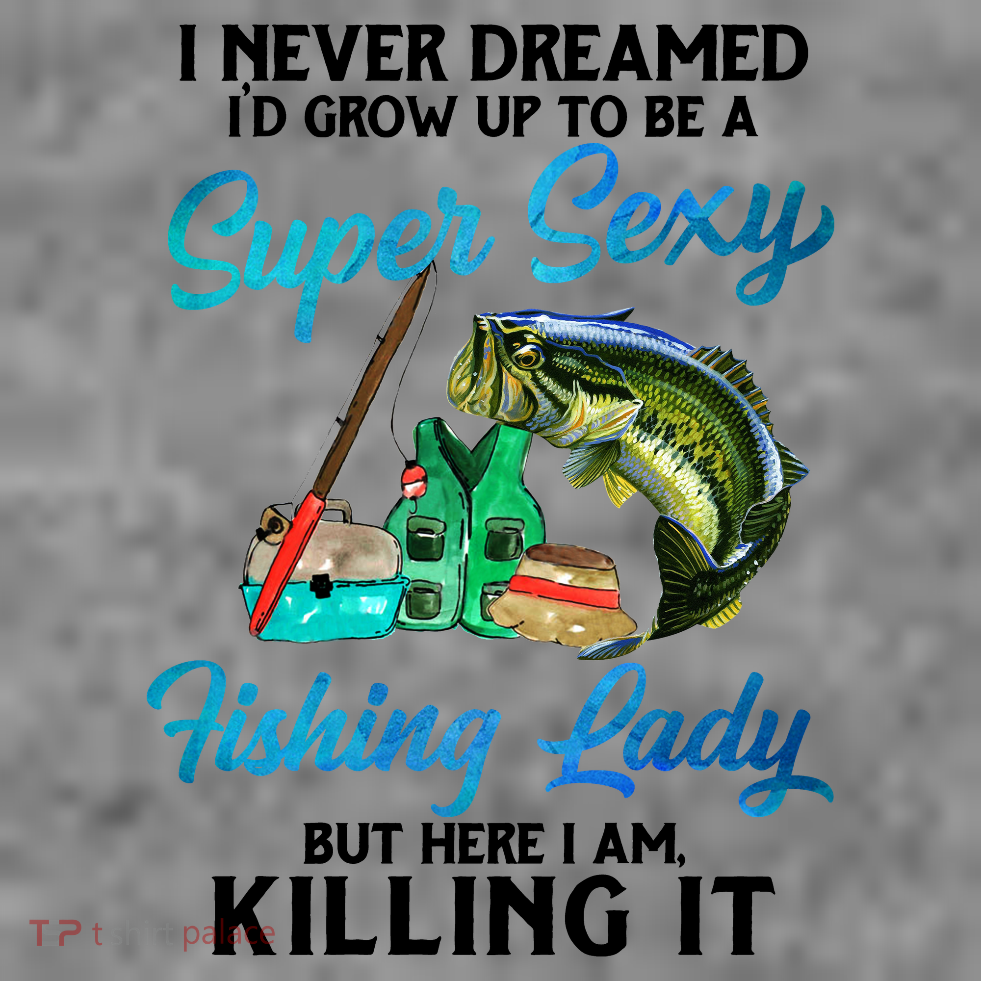 Super Sexy Fishing Lady Fish Lover Toddler Hoodie