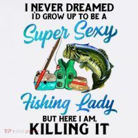 Super Sexy Fishing Lady Fish Lover Women's Hoodie thumb 2