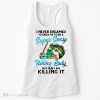 Super Sexy Fishing Lady Fish Lover Women's Tank Top thumb 0