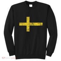 SWEDEN SWEDISH FLAG SVENSKA SVERIGE NORDIC CROSS Sweatshirt thumb 0