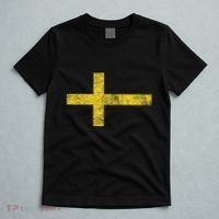SWEDEN SWEDISH FLAG SVENSKA SVERIGE NORDIC CROSS T-Shirt thumb 5