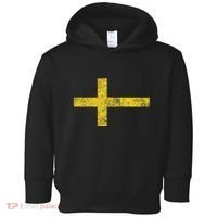 SWEDEN SWEDISH FLAG SVENSKA SVERIGE NORDIC CROSS Toddler Hoodie thumb 0