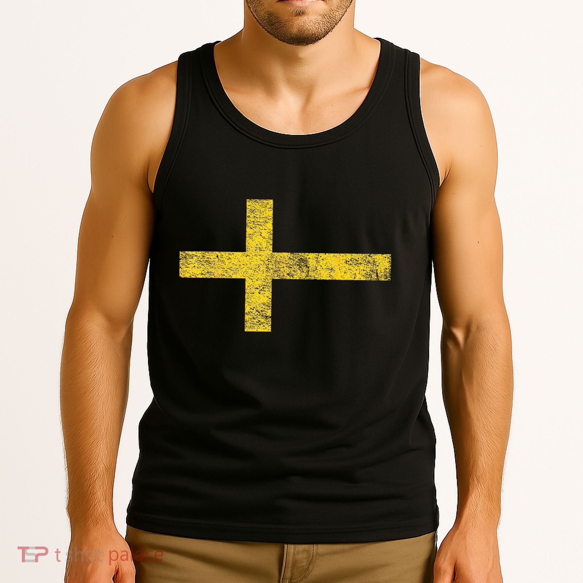 SWEDEN SWEDISH FLAG SVENSKA SVERIGE NORDIC CROSS Tank Top