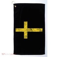 SWEDEN SWEDISH FLAG SVENSKA SVERIGE NORDIC CROSS Golf Towel thumb 0