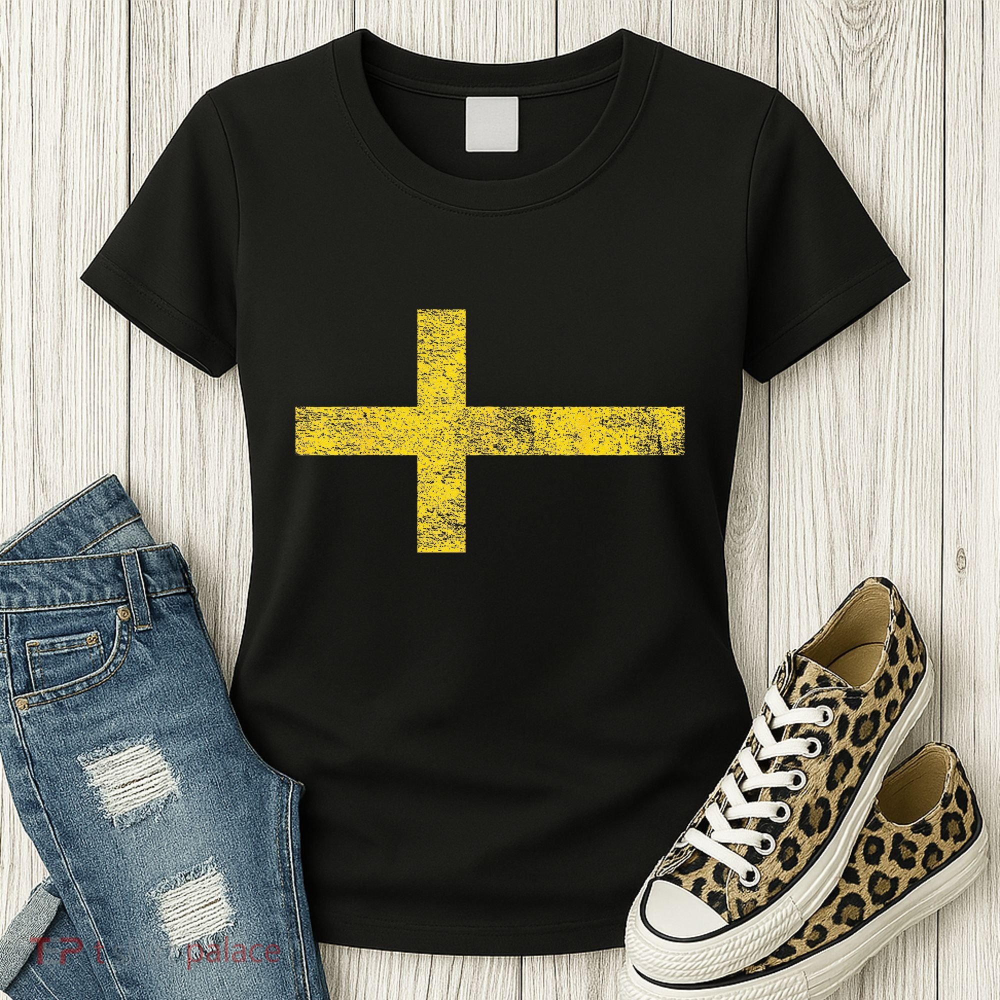 SWEDEN SWEDISH FLAG SVENSKA SVERIGE NORDIC CROSS Women's T-Shirt