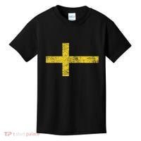 SWEDEN SWEDISH FLAG SVENSKA SVERIGE NORDIC CROSS Kids T-Shirt thumb 0