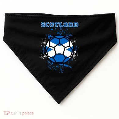 Soccer Scotland Funny USA-Made Doggie Bandana