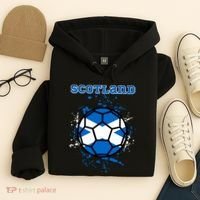 Soccer Scotland Funny Hoodie thumb 4