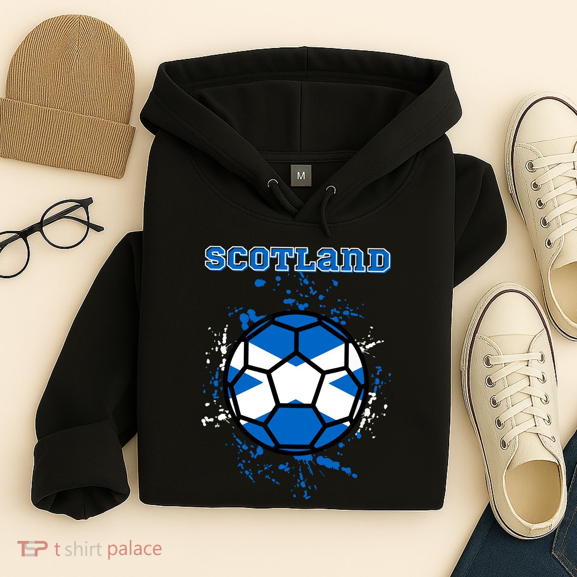 Soccer Scotland Funny Hoodie
