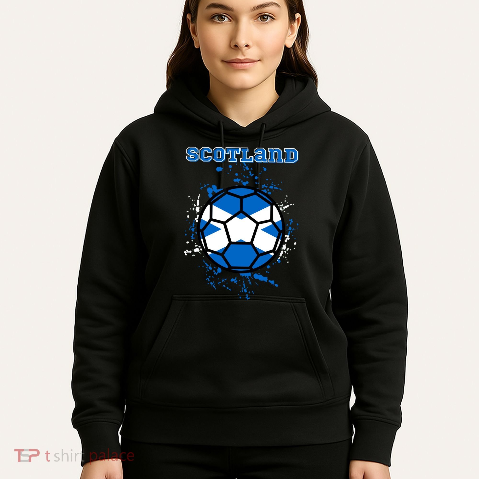 Soccer Scotland Funny Hoodie