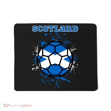Soccer Scotland Funny Mousepad