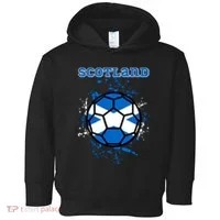 Soccer Scotland Funny Toddler Hoodie thumb 0