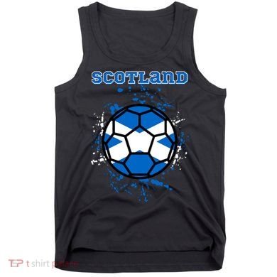 Soccer Scotland Funny Tank Top
