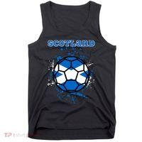 Soccer Scotland Funny Tank Top thumb 0