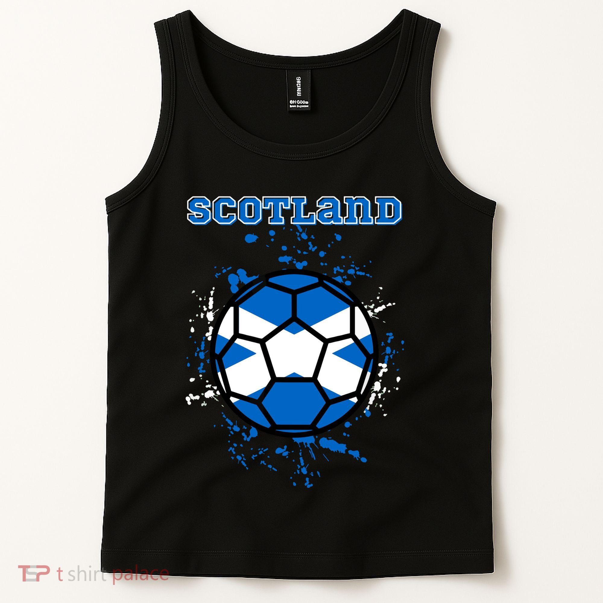 Soccer Scotland Funny Tank Top