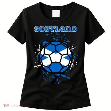 Soccer Scotland Funny Women's T-Shirt