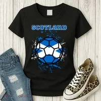 Soccer Scotland Funny Women's T-Shirt thumb 3