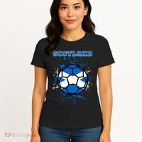 Soccer Scotland Funny Women's T-Shirt thumb 4