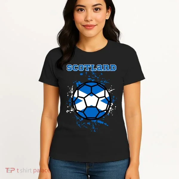 Soccer Scotland Funny Women's T-Shirt