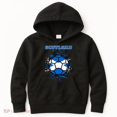 Soccer Scotland Funny Kids Hoodie