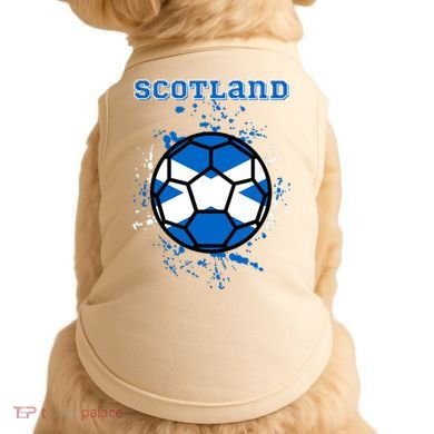 Soccer Scotland Funny Doggie Tank