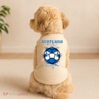 Soccer Scotland Funny Doggie Tank thumb 2