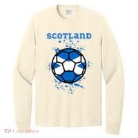 Soccer Scotland Funny Long Sleeve Shirt thumb 0
