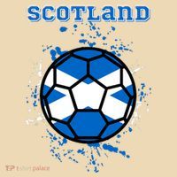 Soccer Scotland Funny T-Shirt thumb 2