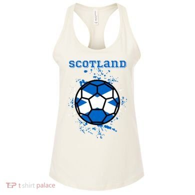 Soccer Scotland Funny Women's Tank Top