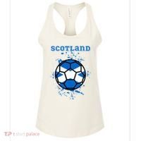 Soccer Scotland Funny Women's Tank Top thumb 0