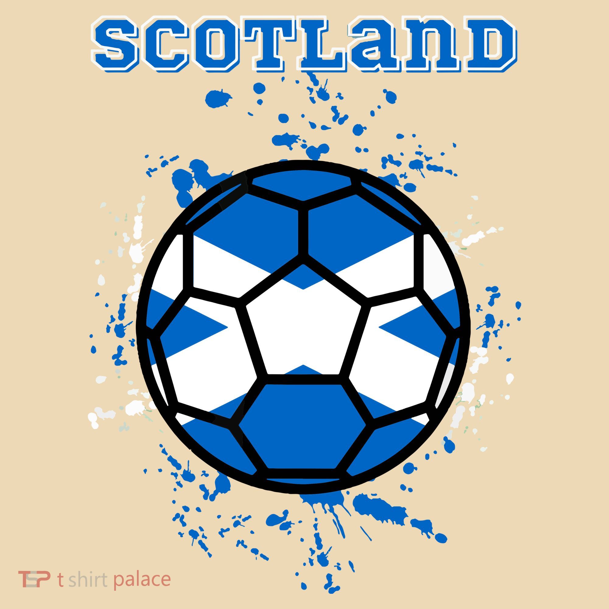 Soccer Scotland Funny Baby Bodysuit