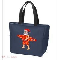 Surfing Santa For Hawaiian Surf Christmas Tote Bag thumb 3