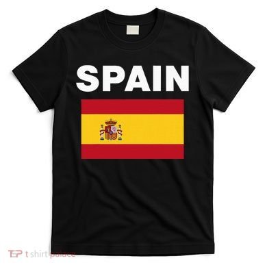 Spain Spanish Flag Heritage T-Shirt