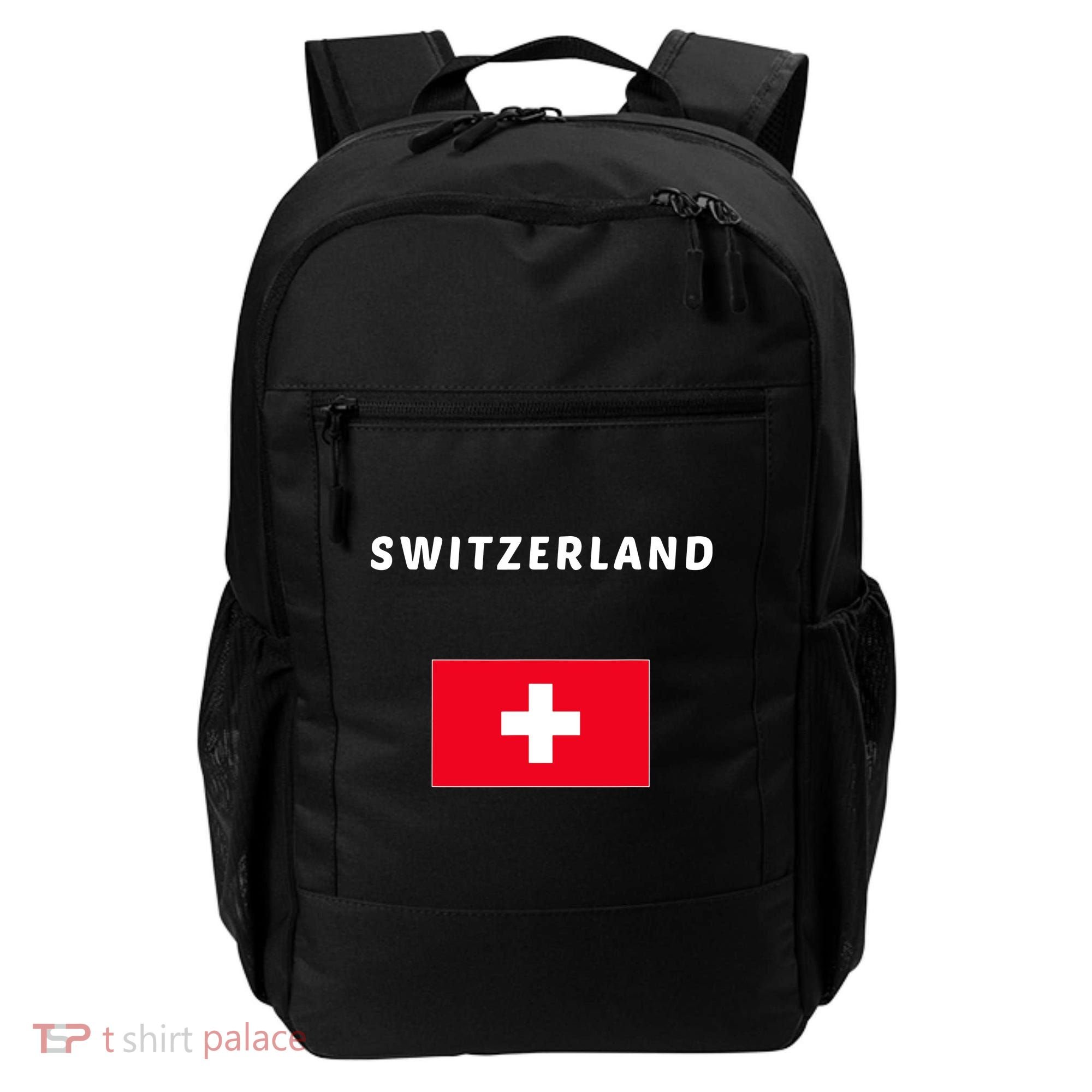 Switzerland Swiss Flag Backpack