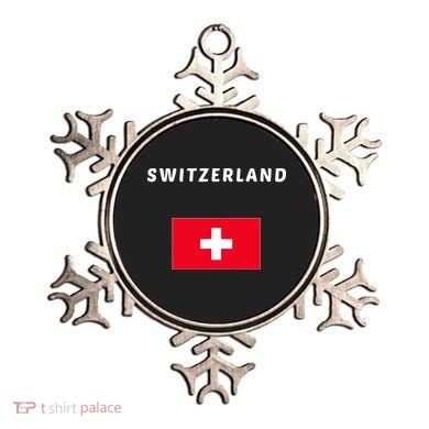 Switzerland Swiss Flag Ornament