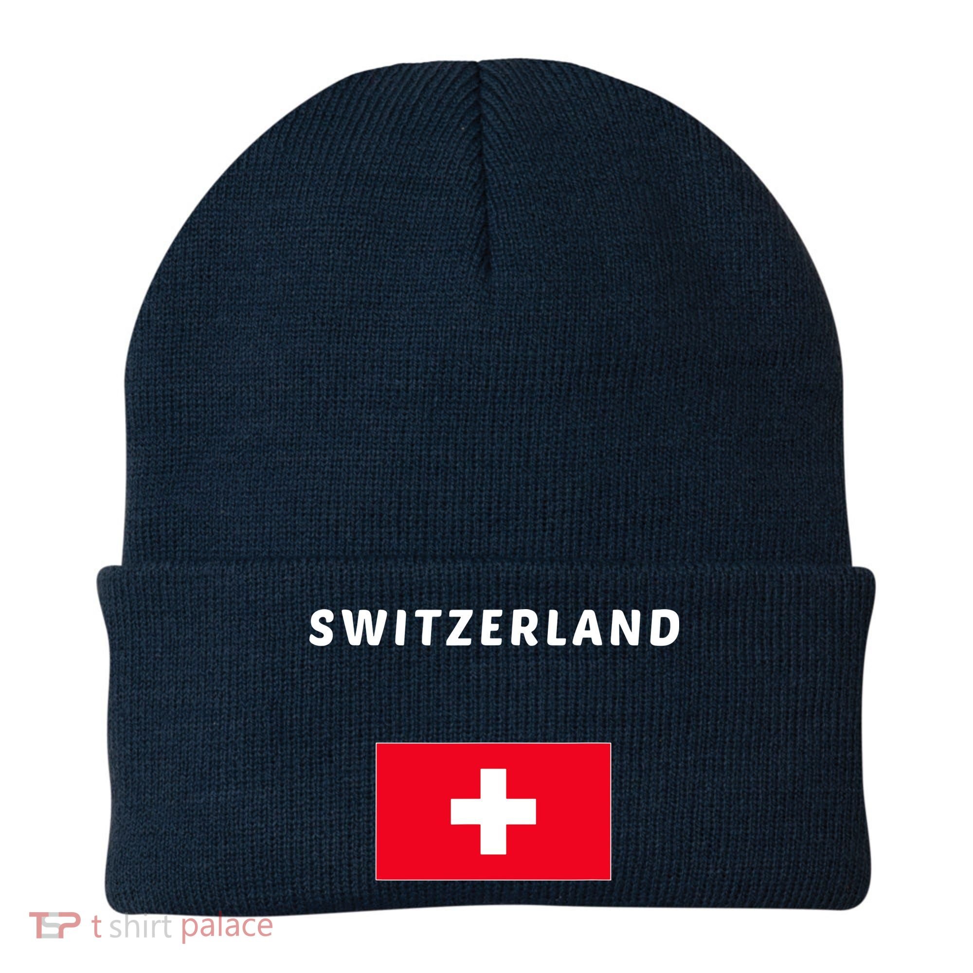 Switzerland Swiss Flag Beanie