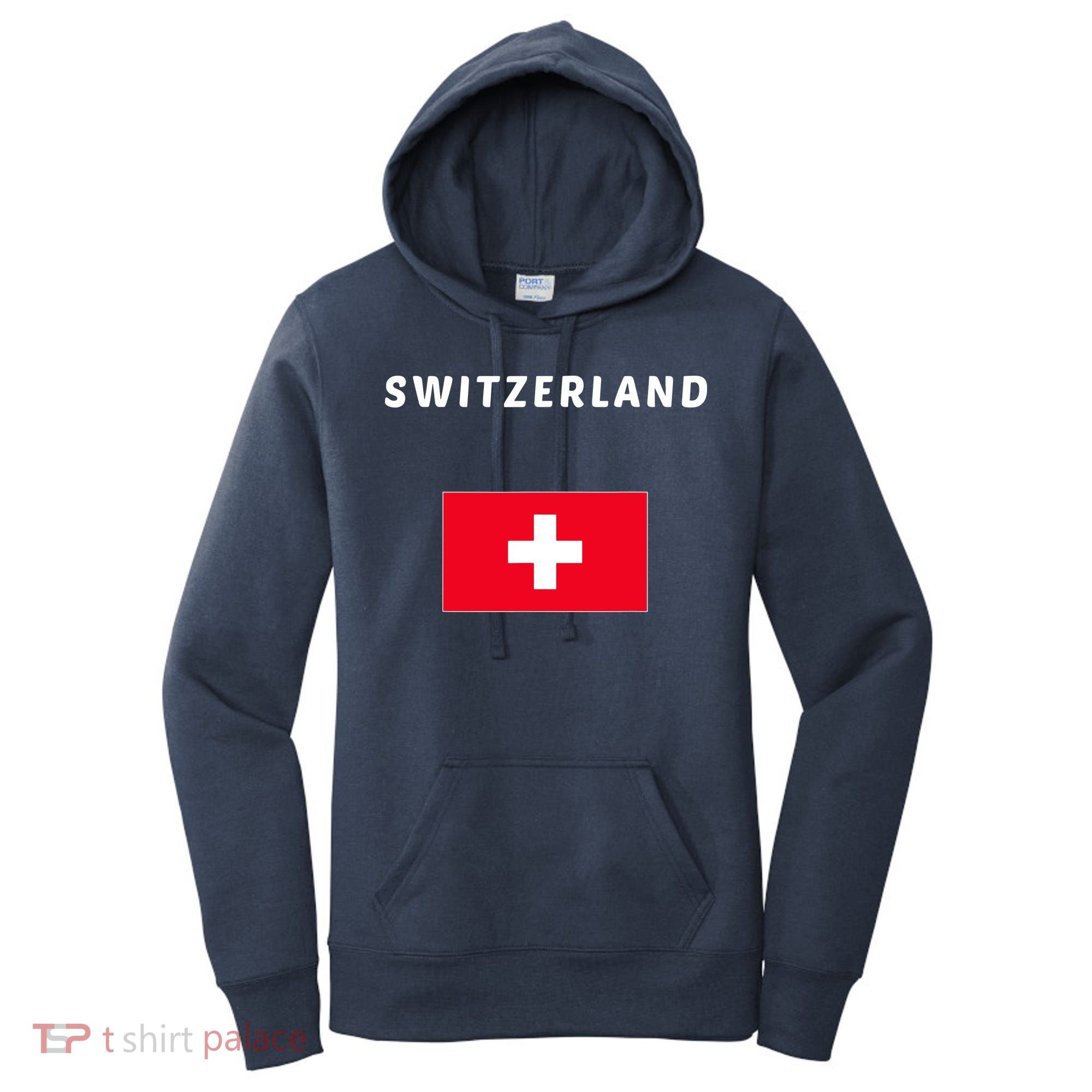 Switzerland Swiss Flag Women's Hoodie