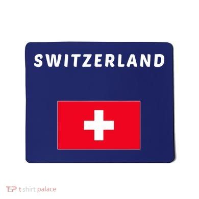 Switzerland Swiss Flag Mousepad
