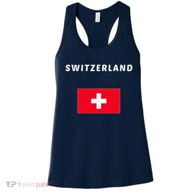 Switzerland Swiss Flag Women's Tank Top